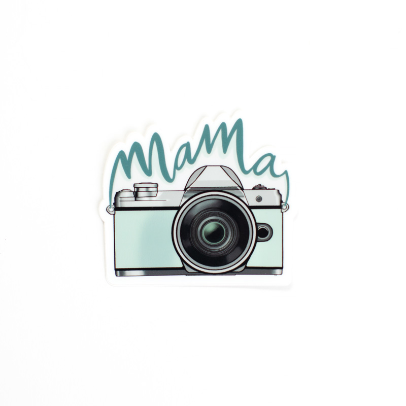 mint mama camera sticker product photo