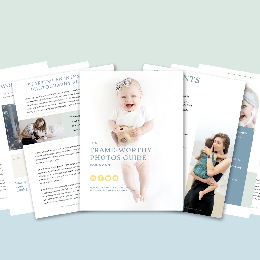 the frame worthy photos guide for moms product photo